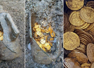 Hundreds Of Pure Gold Roman Coins Found in Italy