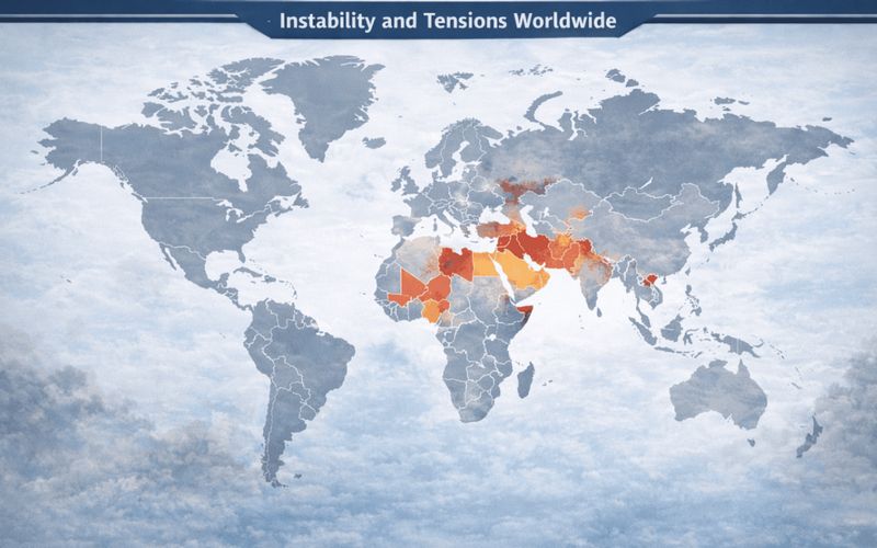 Contingency World Map 10 Regions Around the World Where War Is Happening Today | Earthology365